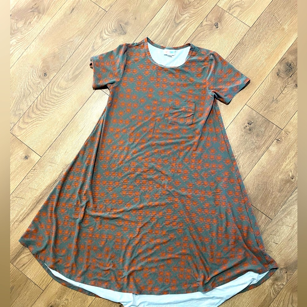 LuLaRoe Carly Simply Comfortable High-Low Swing Dress